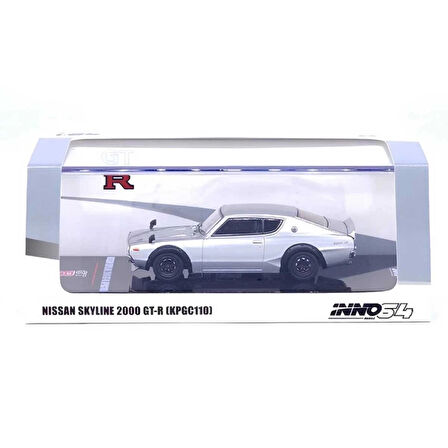 CEYLAN ADAM   Inno 1:64 Nissan Skyline Silver 200 GT-R