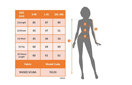 Kadın Uzun Kollu Bisiklet Yaka Etnik Desenli Kısa şardonlu Dalgıç Elbise
