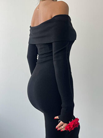 Livora Gül Detay Elbise