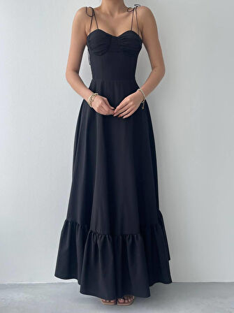 Elia İp Askılı Elbise