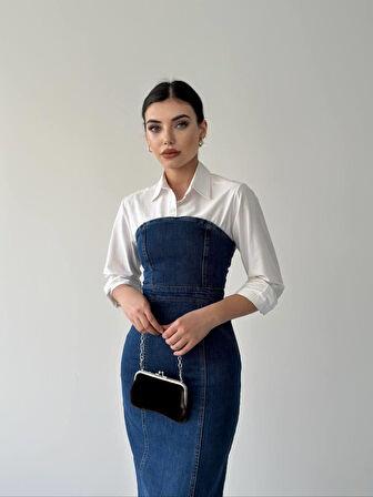 Izer Straplez Elbise