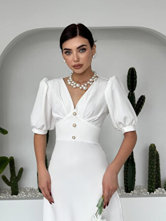 Linda Midi Elbise