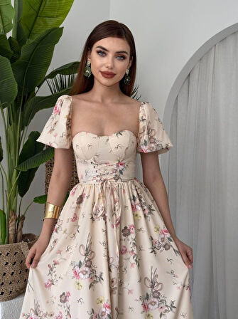 Camila Bağlamalı Elbise