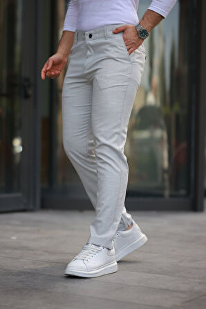 Erkek Dokuma Kumaş Pantolon