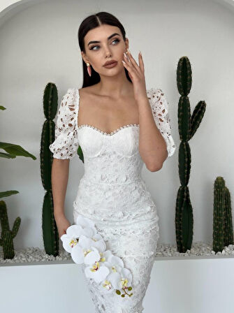 Zarina Dantel Elbise