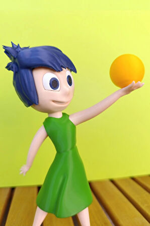 Inside Out (Ters Yüz) Neşe Karakteri Figürü – 20 cm Koleksiyonluk ve Hediyelik Dekoratif Figür
