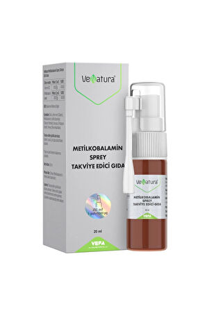 VeNatura Vitamin B12 (metilkobalamin) Sprey 20 Ml