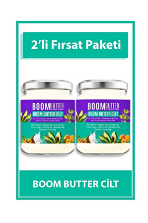 BOOM BUTTER Cilt Bakım Yağı İkili Paket-MFREYON00911