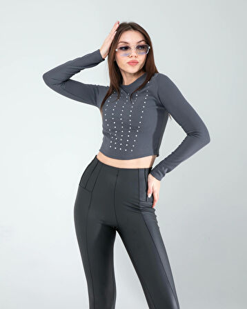 Gri Taşlı Body