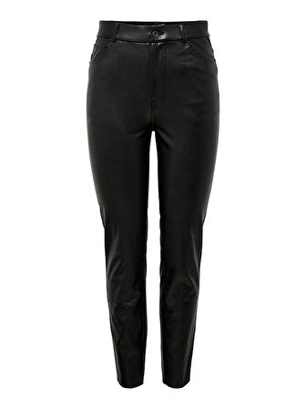 Onlemıly Hw St Ank Faux Leather Pnt Noos Kadın Deri Pantolon