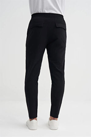 0009 Softshell Erkek Jogger Pantolon Siyah