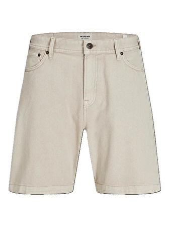 12273387 Geniş Kesim Erkek Baggy Short Bej