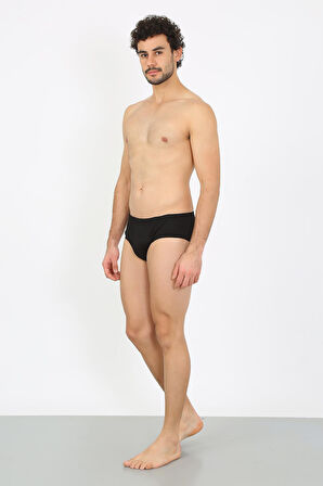 Erkek Pamuk 3lü Siyah Slip 40129