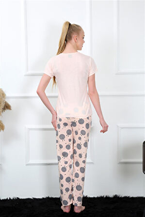 Kadın Kısa Kol Pijama Takım 20410