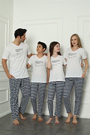 Aile Penye Pijama Takım (anne - kız ) 50113 Ayrı Ayrı Satılır . Fiyatları Farklıdır