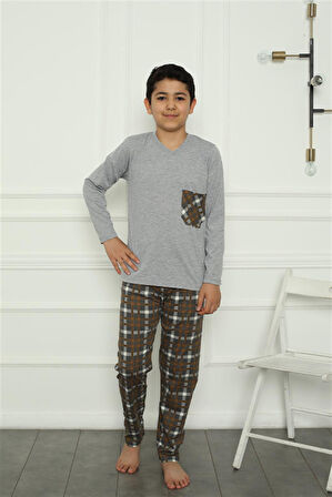 Erkek Çocuk Penye Pijama Takım 20387