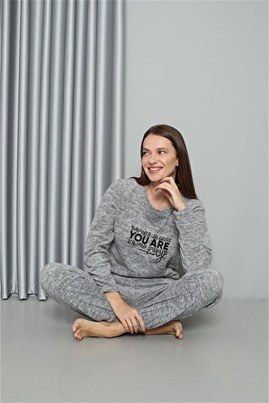 Welsoft Polar Kadın Pijama Takımı 8518