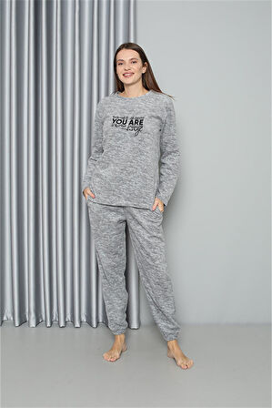 Welsoft Polar Kadın Pijama Takımı 8518