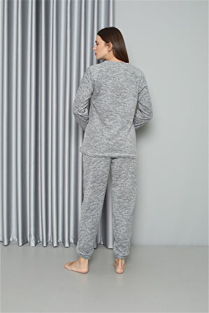 Welsoft Polar Kadın Pijama Takımı 8518