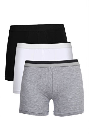 Erkek Penye 3'lü Boxer 40100