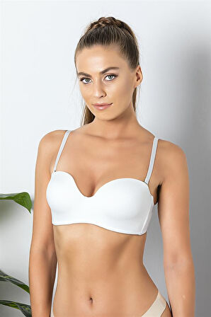 Straplez Lotus Sütyen Ekru (brf11260)