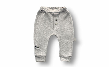 3-6 6-9 9-12 Ay Kuyruklu Yıldız Nakışlı Şapkalı Uzun Kollu Zıbınlı 3lü Kız-erkek Bebek Takımı Mavi