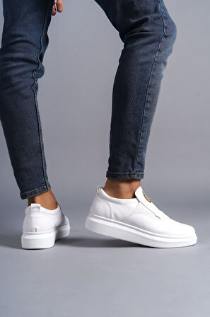Bağcıksız Cilt Erkek Günlük Sneaker Ayakkabı
