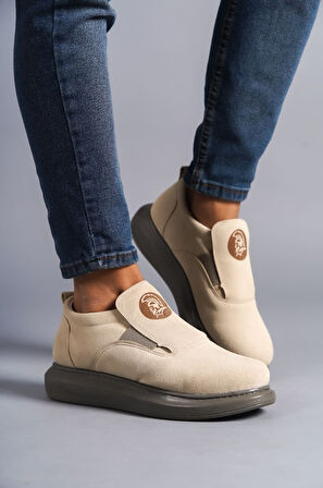 Bağcıksız Süet Erkek Günlük Sneaker Ayakkabı