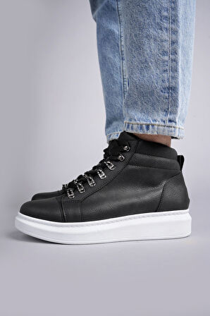 Bağcıklı Cilt Erkek Günlük Spor Bot