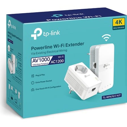 Tp-Link TL-WPA7617 KIT 1167 Mbps Gigabit Powerline