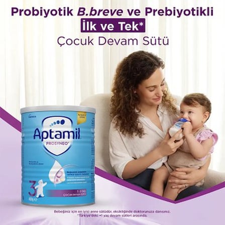 Prebiyotik Probiyotikli Devam Sütü, 400 Gr x2 Adet Sağlıklı Beslenme