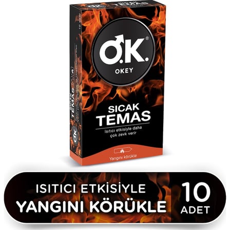 Okey Sıcak Temas Prezervatif