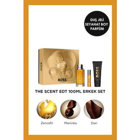 100 ml Erkek Parfüm Seti Şık Hediyelik