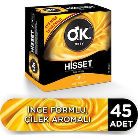 Ekonomik 45'li Prezervatif Hisset