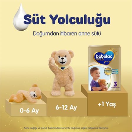 6-9 ay arası bebekler için 800 gr Konforlu Devam Sütü