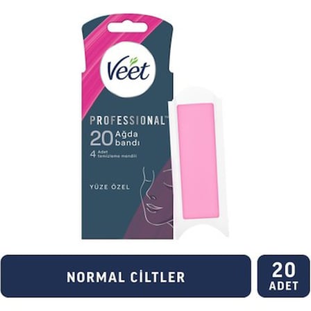Normal Ciltler İçin Sir Ağda Bandı, Yüz Bölgesi Kullanımı
