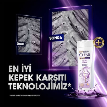 Kepeğe Karşı Etkili Komple Bakım Şampuanı 350 ml
