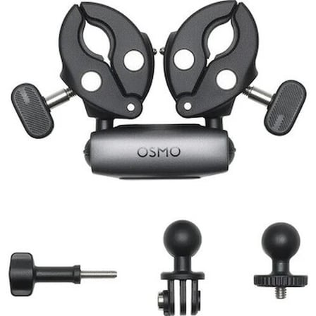 Dual Heavy-Duty Clamp ile Motosiklet için Aksiyon Kamerası Montaj