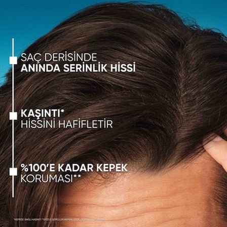 Buzlu Mentol Ferahlığı Sağlayan Kepeğe Karşı Şampuan