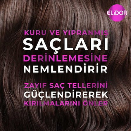 Avokado ve Castor Oil ile Şampuan 400ml, Nemlendirici Etki