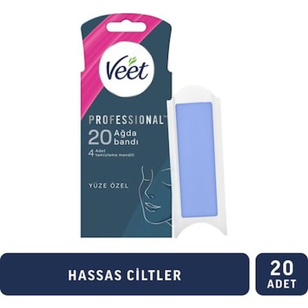 Hassas Yüz Ağda Bandı 20'li, Profesyonel Kullanım için