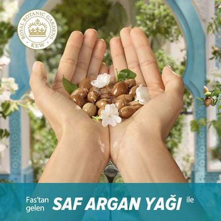 Onarıcı Argan Yağı İçeren Saç Şampuanı, Besleyici ve Nemlendirici