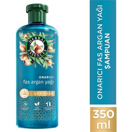 Onarıcı Argan Yağı İçeren Saç Şampuanı, Besleyici ve Nemlendirici