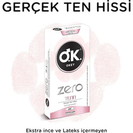 İnce ve Lateks İçermeyen Prezervatif - 8'li Paket