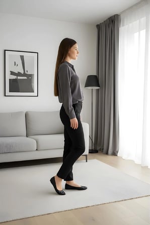 Modern Duruşlu Şık Oversize Gri Gömlek