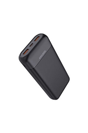 20000 mAh 3 Portlu Powerbank 22.5W Hızlı Şarj Desteği Taşınabilir Şarj Cihazı - KAKUSIGA