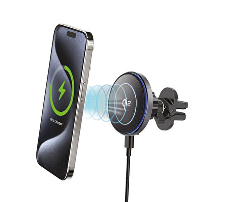 IBERRY MAGPORT MG3 Qİ2 WIRELESS KLİPSLİ TELEFON TUTUCU