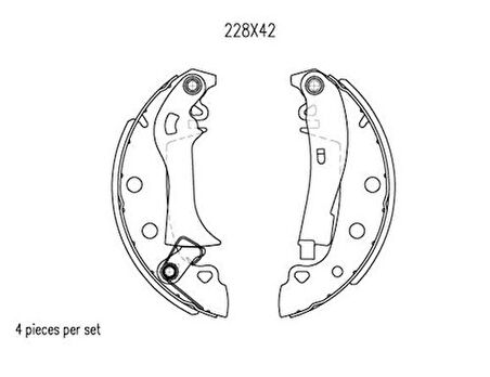 MGA 54500 Kampana Balata Murat 131-Alfa Romeo 33 Levyelı Ircırlı 4353252