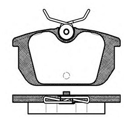 MGA Fren Balatası Arka-(Fiat: Tempra Tıpo Marea 2.0)  (Wva 21103)