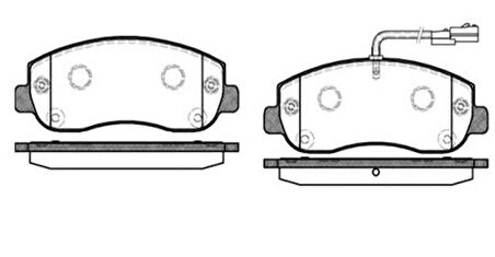 MGA 55146 Fren Balatası Ön Master III 410604386R
